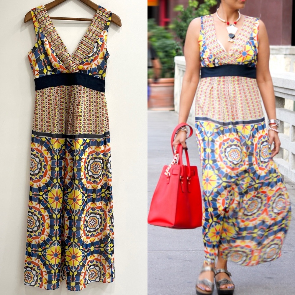 Ann Taylor Multicolor Maxi Dress